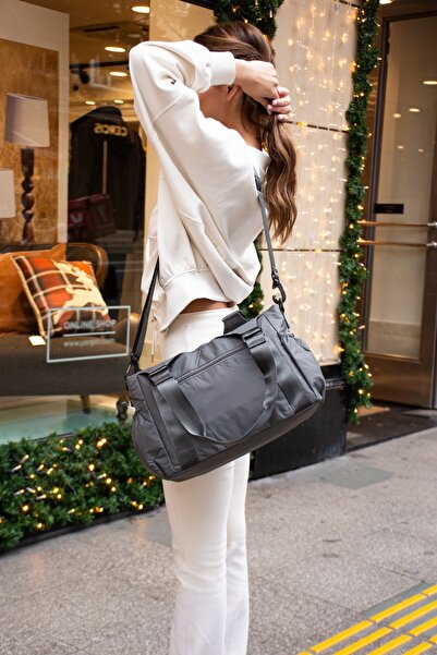 RKY SERENITY Sanmorris Lightweight and Durable Parachute Fabric Multi-Compartment Bag with Hand and Crossbody Straps