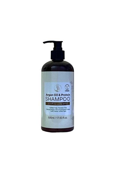 B H BIO HAIR pH Bio Hair Argan Oil & Protein Shampoo – Vegan, Sulfate & Paraben Free – 500 ml
