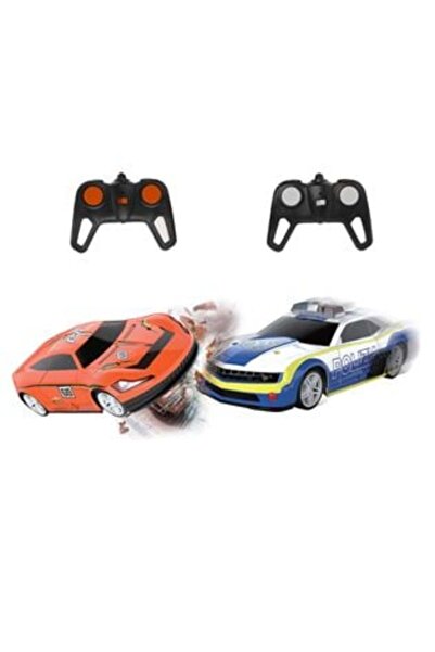 OEM Crash Cars Set Police & Race with Remote Control 1:20