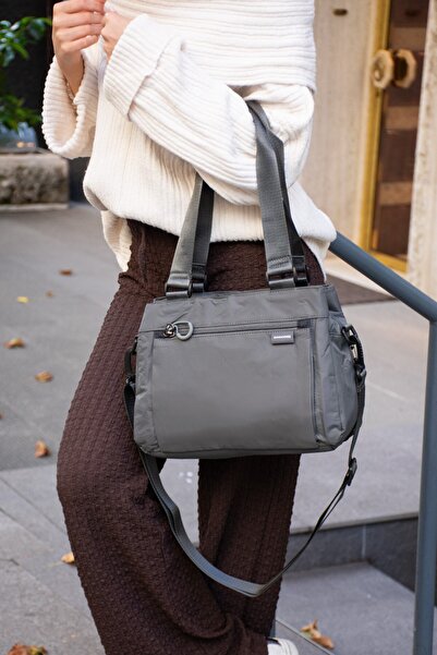 RKY SERENITY Sanmorris 5-Eye Patterned Parachute Fabric Adjustable Crossbody Strap Hand and Shoulder Bag