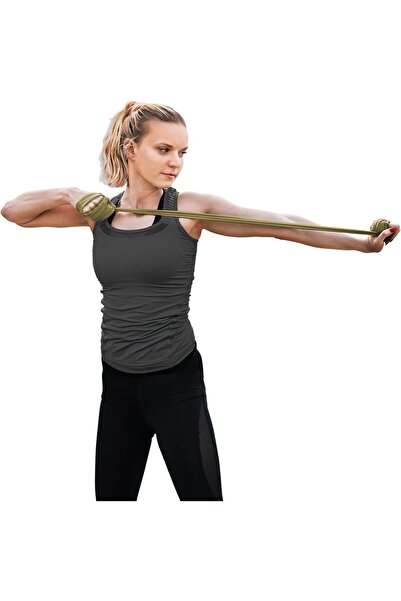 Generic Kintex Fitness Band, 2.5 m x 15 cm, Exercise Band in 7 Strengths, 100% Latex, Portable Training Band