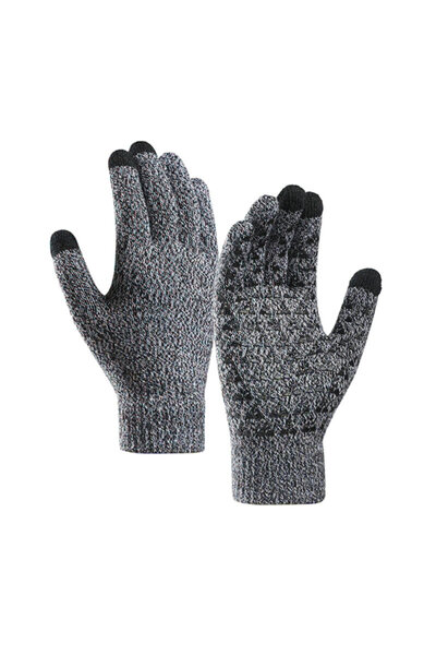 Iwarm Men's Touchscreen Gloves, Black (ST0018)