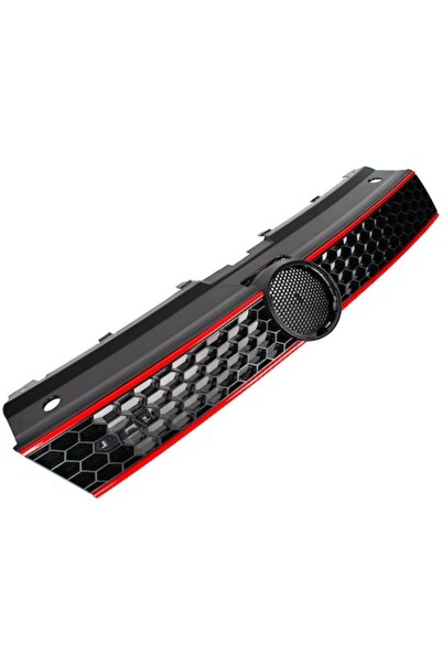 Autowag Grilă far Autowag, Volkswagen Polo GTI 2009, neagră cu bandă roșie, f...