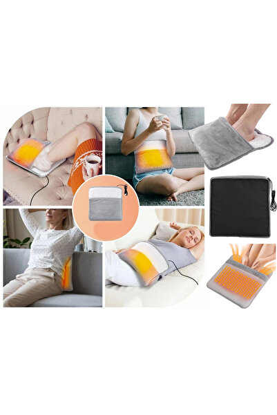 Tessari USB-powered heating pad for feet and body - soft electric mat