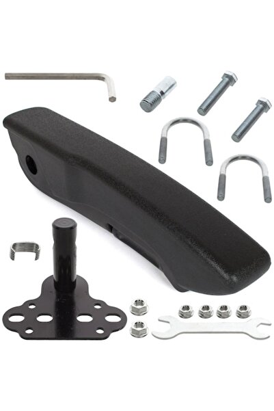 Autowag Cotieră auto universală, M Autowag, neagră, accesorii de montare incluse