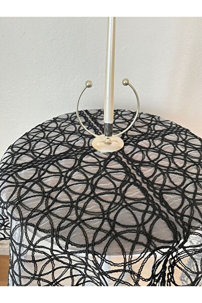 BRL ÇEYİZ HOME Fiskos Tablecloth Tulle Laced Dowry Holder