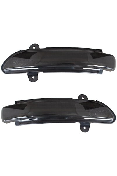 Autowag Semnalizare laterală LED DYNAMIC Set de 2, negru fumuriu, pentru Merc...