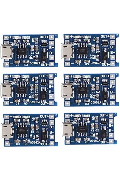 Generic 5V Micro USB 1A Charging Board TP4056 Lithium Battery Charging Module, with Protective Charger for 1