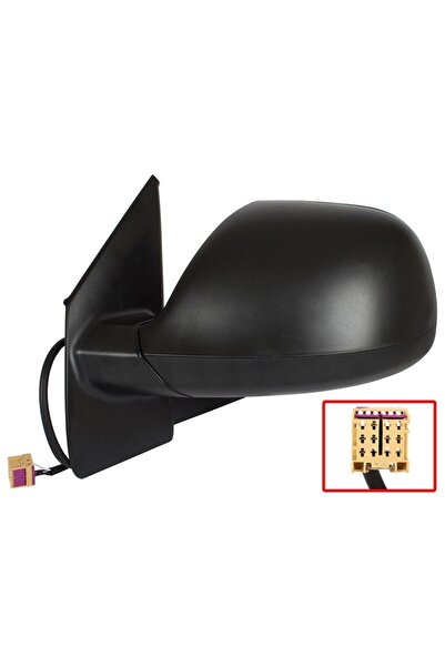 Autowag Car mirror for Volkswagen T5 FL (2009–2015) - Left, Electric, Heated, Black