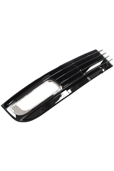 Autowag Grilă bara față pentru Audi A8 D3 FL, neagră cu ramă cromată, partea ...