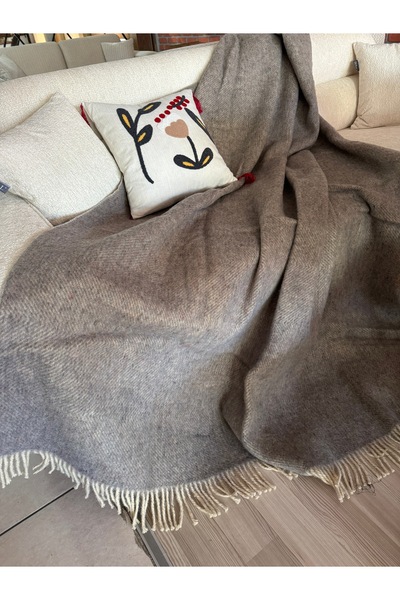 Kula Double Blanket 100% Wool & Aegean Wool & Wool Blanket &