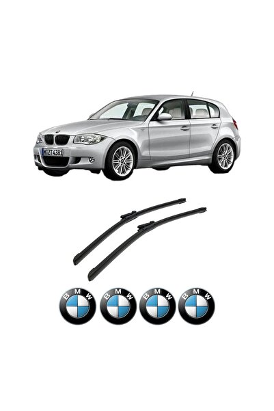 Bosch Car wipers BMW 1 (E81) from 2006-2012, car windshield, 2 pieces, , , 4 BMW Car Stickers
