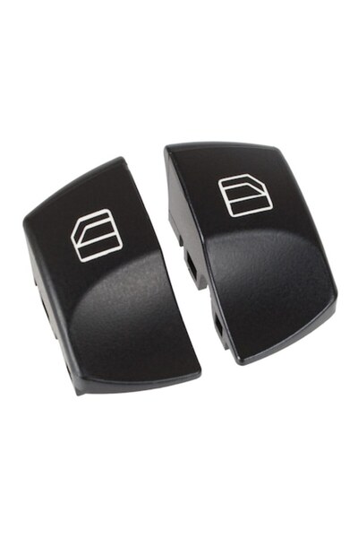 Autowag Set de 2 capace pentru butoane comutatoare geamuri pentru Mercedes Sp...