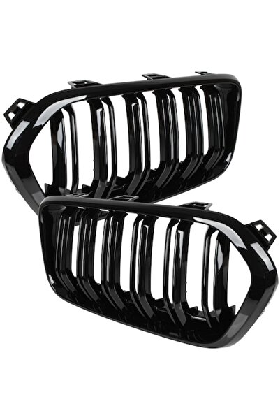 Autowag Set of 2 radiator grilles, M Autowag, for BMW X2, black