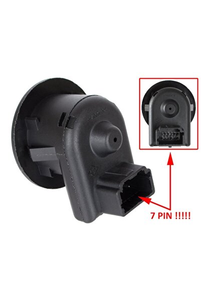 Autowag Electric mirror adjustment switch 7 pins, black