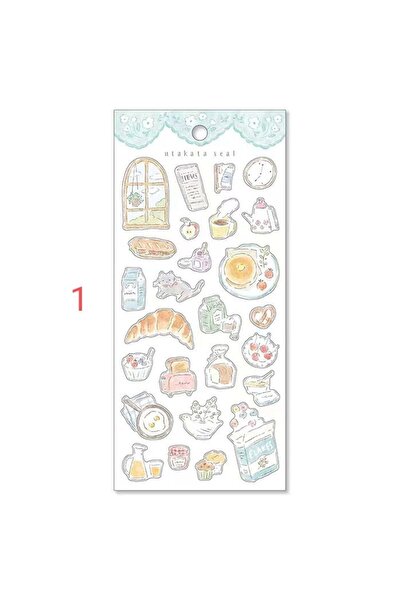 İthal Autocolant din hârtie W1-Mindwave 1 pagină utakata seal, număr: 4