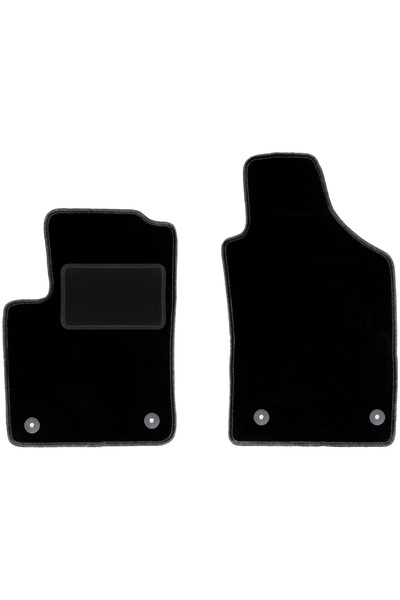 Autoalorria Covorașe auto pentru: Fiat 500 FL Hatchback (2013-2019) - Negru