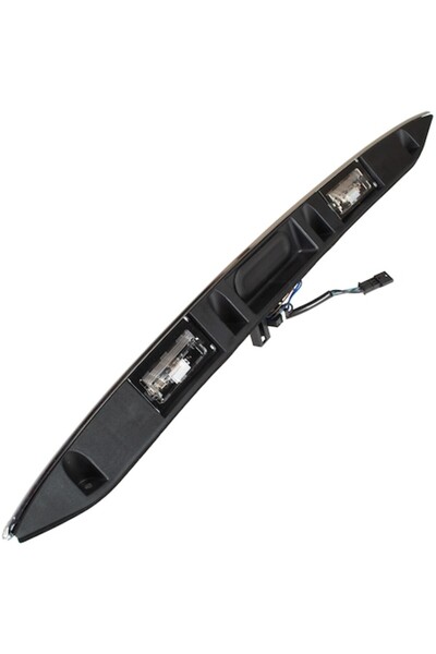 Autowag Iluminare număr de înmatriculare, set cu microîntrerupător, cromat lu...