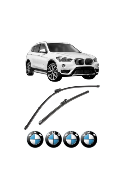 VALEO Stergatoare BMW X1 Van (F48) din 2015-2022, Silencio Xtrm, 4 Stickere A...