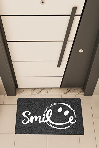 Dormot High-Quality Digital Printing, Standard, Smiling Face Smile Themed Doormat
