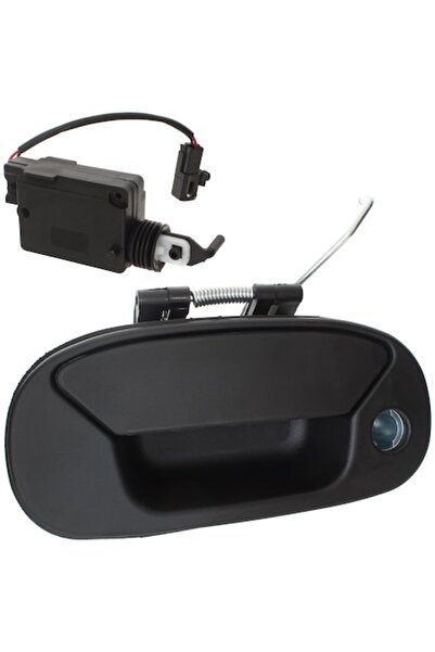 Autowag Mâner exterior hayon spate pentru Fiat Doblo I (2000-2010), negru