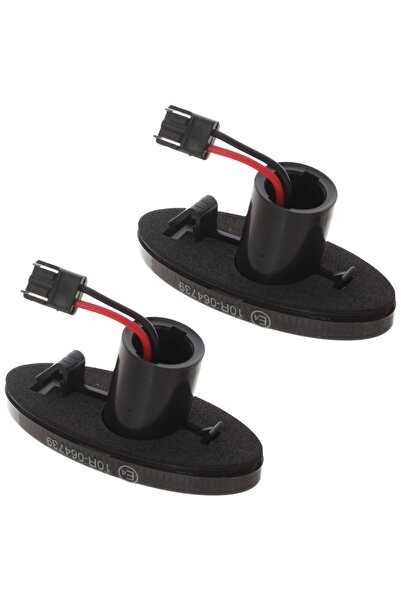 Autowag dynamic LED side indicators, set of 2 for Opel Vectra B (1995-2002), smoked black, IP67