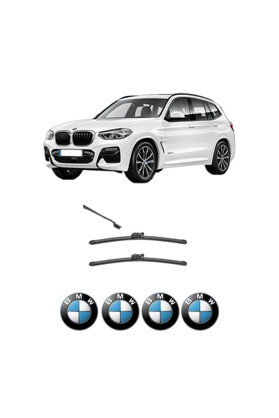 VALEO Stergatoare compatibile cu BMW X3 Van (G01) din 2017-2019, Silencio, 4 ...