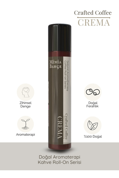 Minia Bahçe Bitki ve Sanat Atölyesi CREMA – Vanilya & Sedir Roll | Doğal Bitk...