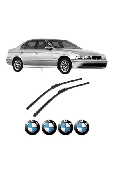 Bosch Stergatoare compatibile cu  BMW 5 (E39) din 1995, parbriz auto, 2 bucat...