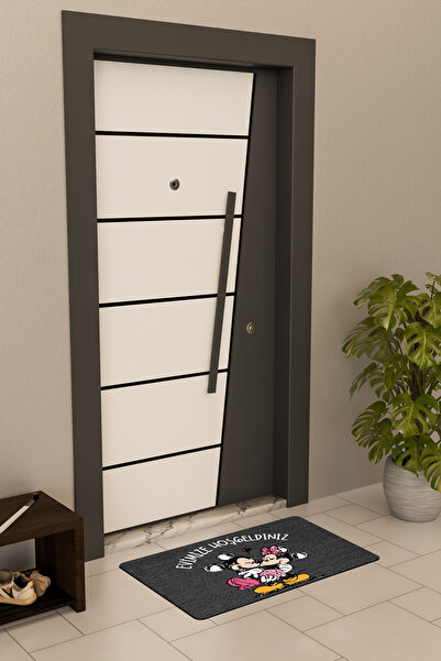 Dormot High-Quality Digital Printing, Standard, Miki, Welcome to Our Mini House Themed Doormat