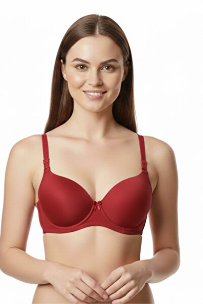 EBRULİ LİNGERİE حمالة صدر مدعمة بالسيليكون مع ملابس داخلية صغيرة
