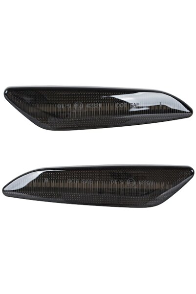 Autowag Dynamic side LED lamp, set of 2, smoked black, for Alfa Romeo 156 (1997-2006)