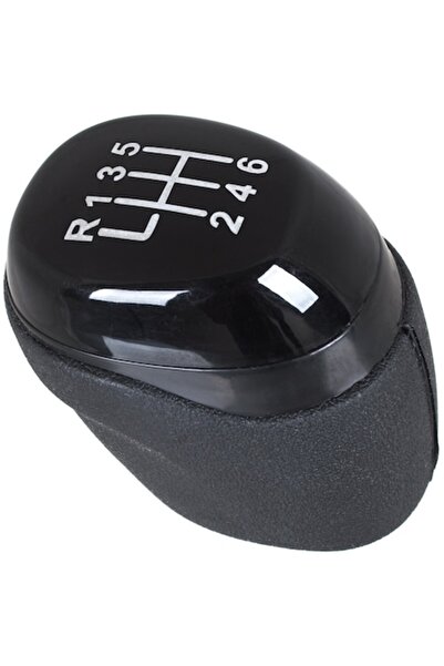 Autowag Manetă schimbător de viteze, Autowag, negru, 6 trepte, pentru Renault...