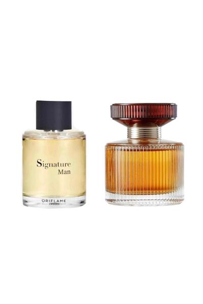 Oriflame SİGNATURE MAN EDP, AMBER ELİXİR EDP 2 Lİ SET