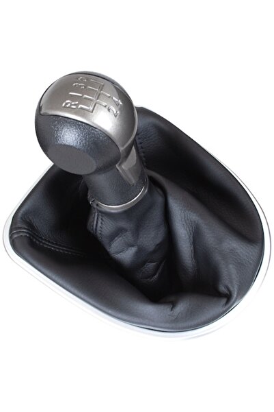 Autowag Manetă schimbător cu burduf și ramă cromată - - Seat Leon II - 5 trep...