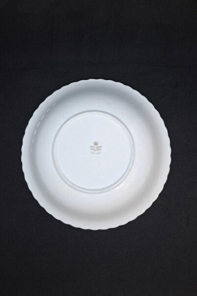 Royal Albert Moss Rose Bone China Porcelain Serving Bowl 24 cm