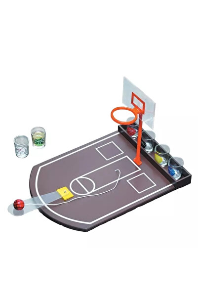 Gonga Joc baschet de masa cu 6 pahare pentru shoturi, Gonga® Multicolor