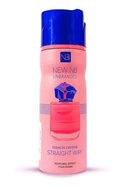NEW NB NB French Crystal 'Straight Way' Deodorant Spray for Women - 200 ml