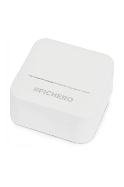 Gonga Fichero Mini Pocket USB-C digital label printer + 3 rolls of self-adhesive labels, Gonga® White