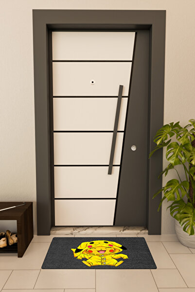 Dormot High-Quality Digital Printing, Standard Pikachu-Themed Door Mat