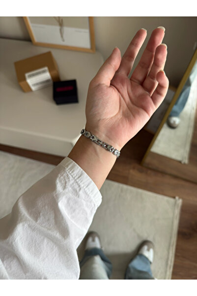 RoseandRoses Fartele Charmlı Basic Women's Wristwatch Silver (Burgundy Dial)