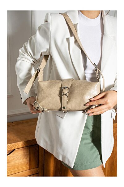 Marvelis حقيبة كتف وذراع نسائية عصرية كلاسيكية مع حزام قابل للتعديل