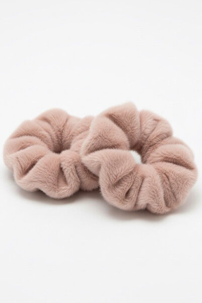 Jaida Moda Women's Elastic Velvet Scrunchies Set of 2 – Stylish and Comfortable Hair Accessory