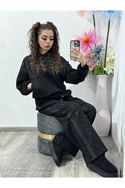 KATYDEA STORE Set negru „Strălucire Galaxy”