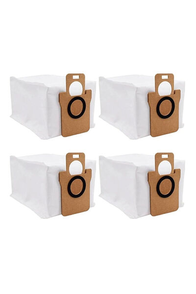 srfn ticaret Xiaomi Robot Vacuum H40 Compatible Dust Bag - 4 pcs