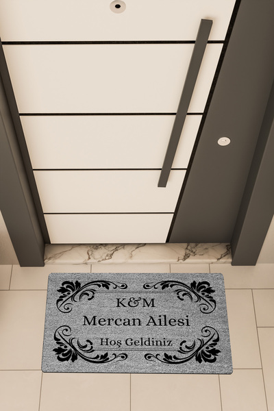 Dormot Yüksek Kaliteli Dijital Baskı, Kişiye Özel Aile ve Harfler Temalı Kapı...