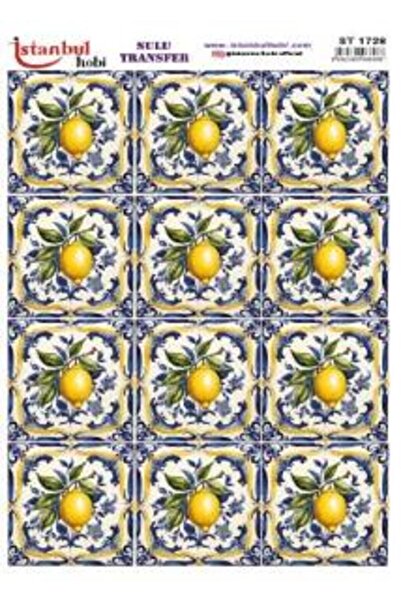 İstanbul Hobi Water Transfer Paper 25X35Cm St-1726