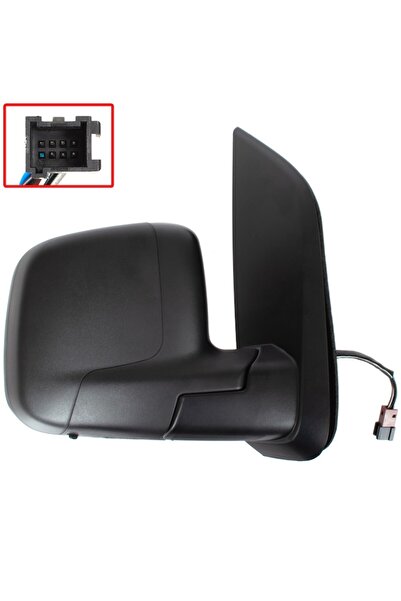 Autowag Car mirror, Citroen Nemo, electric, heated, black, 7 pins