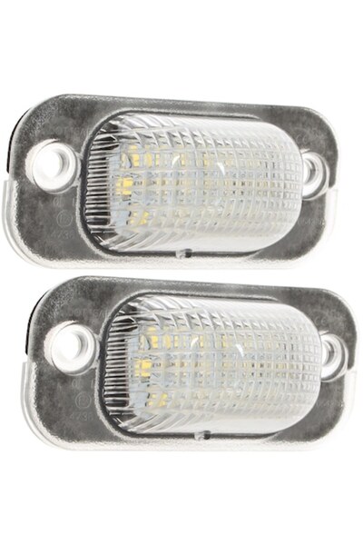 Autowag LED License Plate Lights, MODECAR, set of 2, 3528 SMD, compatible with VW Golf II, Jetta II, Seat To