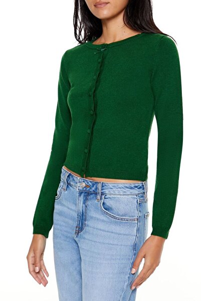 Forever 21 Fiyonk Detaylı Hırka Kazak